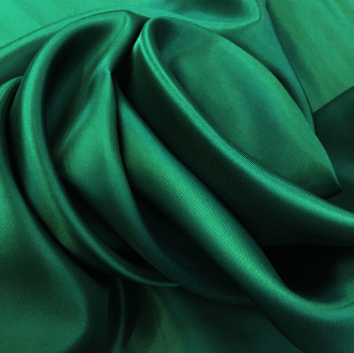 Подкладочная ткань ярко-зеленого цвета из вискозы