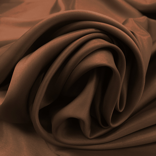 Подкладка 100% купро средне-коричневого цвета теплого оттенка  