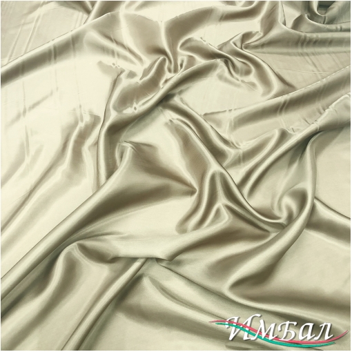 Подкладка 100% купро ванильного цвета с оливковым отливом