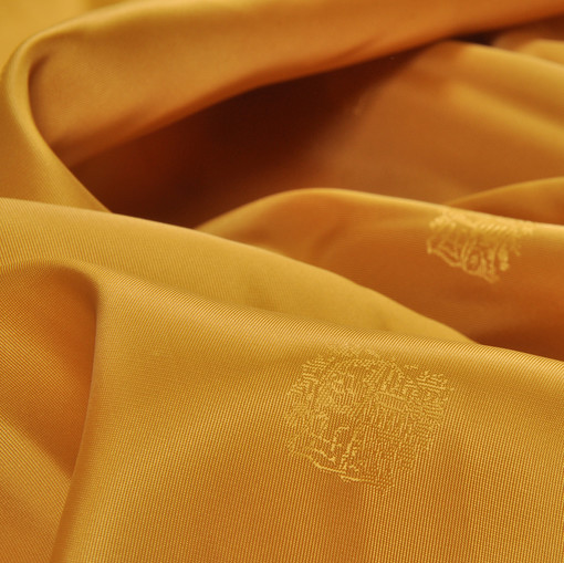 Вискозная подкладочная ткань золотисто-коричневого цвета