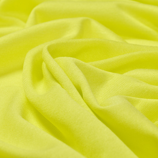 Вискоза с добавлением лайкры лимонно-салатного цвета