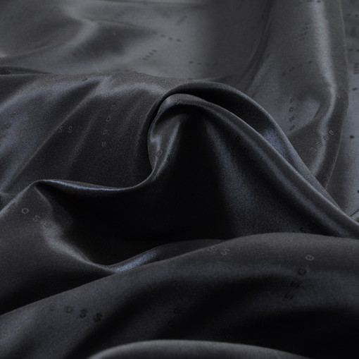 Темно-синяя стрейч-подкладочная ткань Hugo Boss