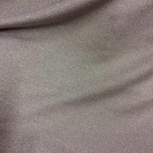 Трикотаж вискозный нарядный серо-сиреневого цвета с люрексом