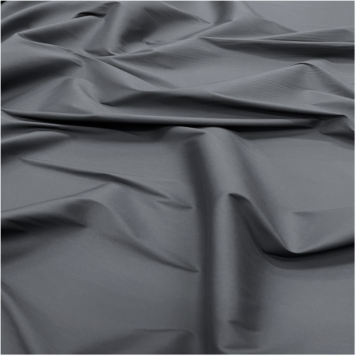 Хлопок рубашечный стрейч средне-серого цвета с благородным отливом