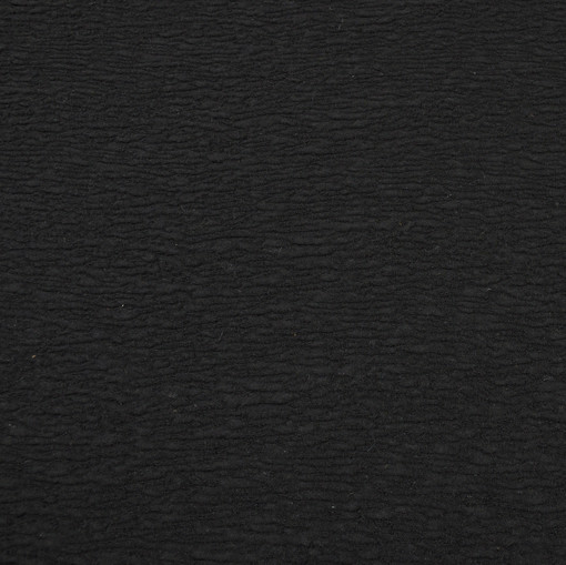Костюмно-плательная черная шерстяная ткань фактурная
