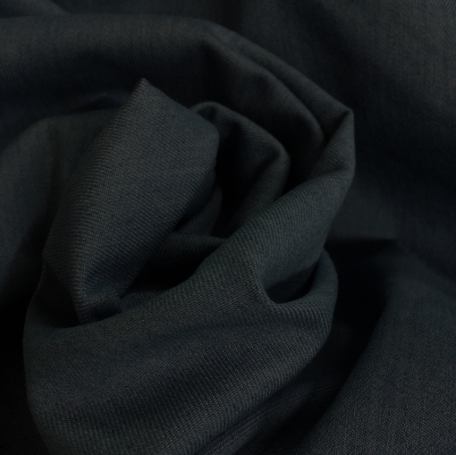 Лен костюмный сине-серого цвета