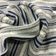 Трикотаж Missoni серо-синяя полоска с серебристым люрексом