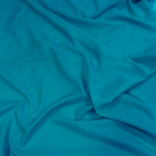 Вискоза костюмная стрейч голубого цвета