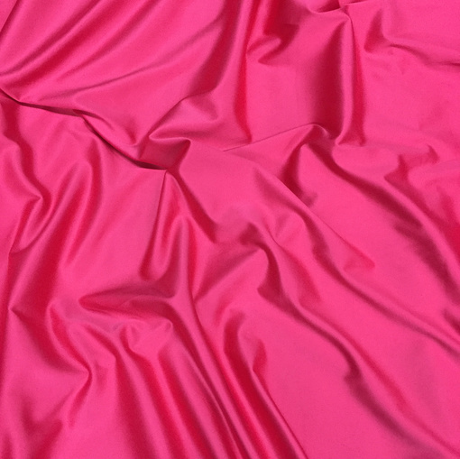 Атлас вискозный ARMANI ярко-розового цвета 