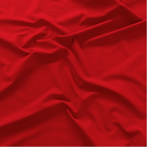 Джерси вискозное плательное темно-красного цвета