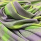 Трикотаж вискозный плотный Missoni сиренево-салатовые полосы