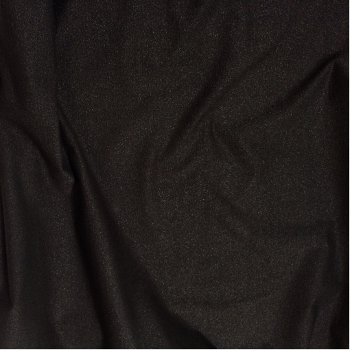 Трикотаж вискозный плательный черный с нежным черным люрексом