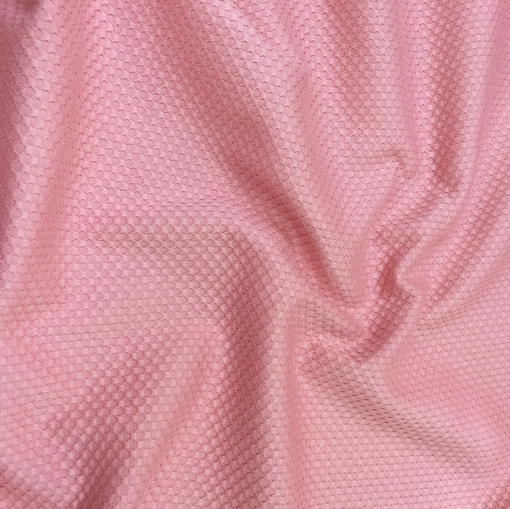 Хлопок костюмный пике принт ASPESI розового цвета