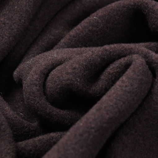 Пальтовая ткань цвета баклажан