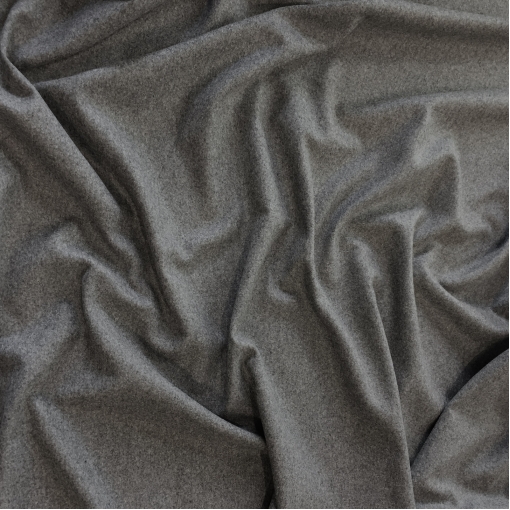 Ткань пальтово-костюмная типа сукна цвета серый меланж