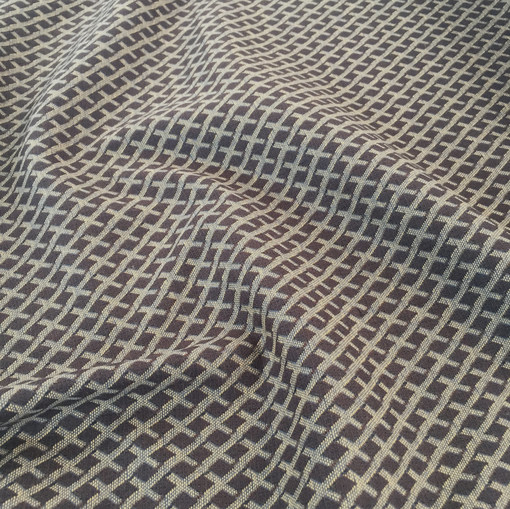 Костюмно-пальтовая ткань мелкие ромбики