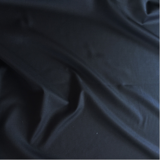 Шерсть костюмная темно-синяя средней плотности