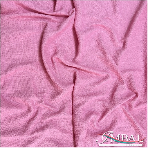 Шанель костюмная хлопковая теплого розового цвета