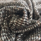 Ткань легкая пальтовая Burberry пье-де-пуль в молочно-кофейных тонах