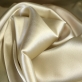 Шелк атлас стрейч La Perla золотисто-желтого разбеленного цвета