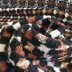 Ткань пальтовая рыхлая дизайн Burberry геометрия с небольшим люрексом