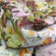 Шелк с хлопком шифон принт Blumarine цветочная поляна