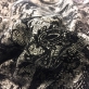 Шерсть костюмно-пальтовая принт ETRO с флоковым рисунком черного цвета