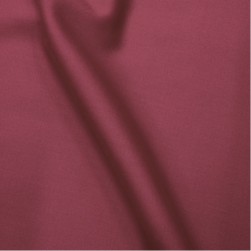 Ткань костюмная шерстяная стрейч Valentino с отливом цвета малины со сливками 