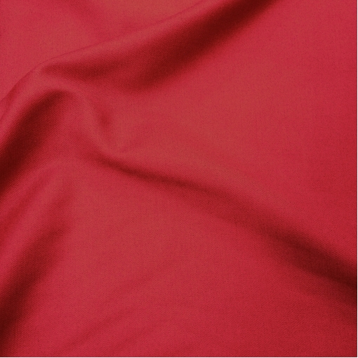 Ткань костюмная шерстяная стрейч Valentino темно-красного цвета с отливом