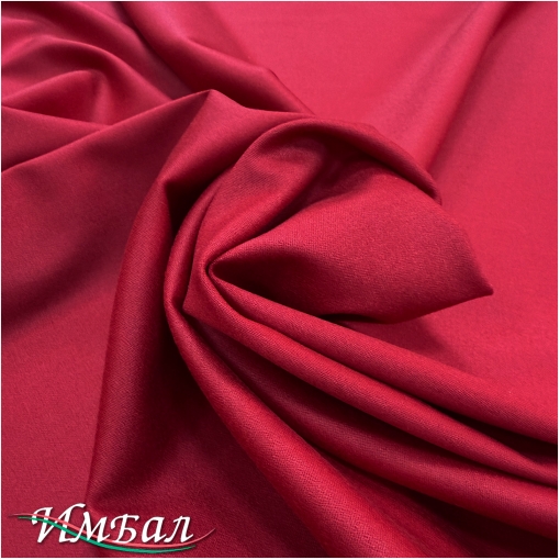 Шерсть с шёлком стрейч Loro Piano малиново-винного цвета