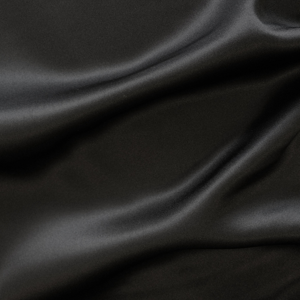 Шелк плательно-костюмный черный плотный