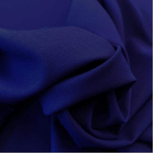 Шерсть костюмная стрейч Valentino сине-сиреневого цвета