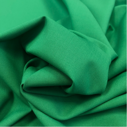 Шерсть костюмная стрейч Valentino цвета яркой весенней зелени