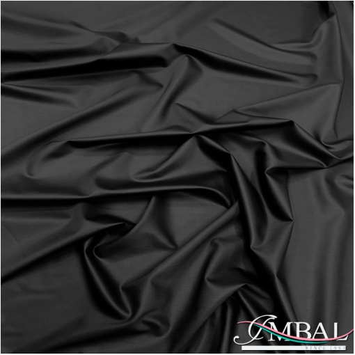 Ткань костюмная шерстяная черного с отливом цвета