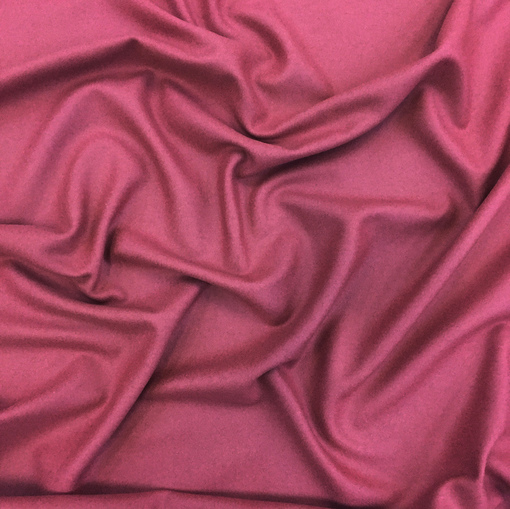 Ткань пальтовая с кашемиром брусничного цвета 