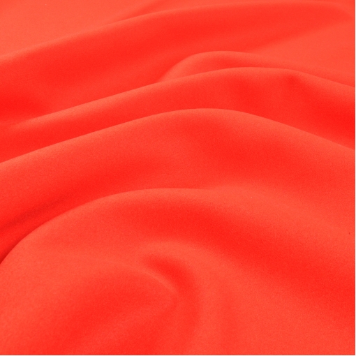 Пальтовая ткань морковно-оранжевого цвета