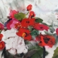 Муслин атласный  принт купон