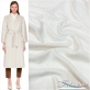 Ткань пальтовая Max Mara мягкая шерсть с мелким ворсом молочного цвета