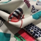 Хлопок стрейч диагональ принт Lanvin сумочки