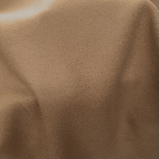 Ткань MAX MARA пальтовая цвета "кемел" в рубчик