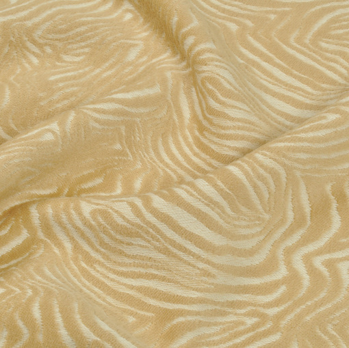 Стильная пальтовая ткань золотисто-песочного цвета