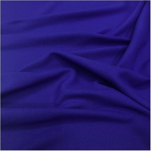 Ткань пальтовая шерсть с кашемиром double face насыщенного сине-сиреневого цвета