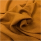Ткань пальтовая шерсть с кашемиром double face плотного горчичного цвета 