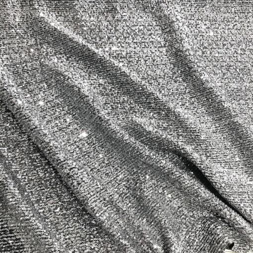 Трикотаж нарядный стрейч Valentino с пайетками серебристого цвета