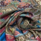 Шелк твил мягкий принт ETRO платок 140см х 140см с пейсли