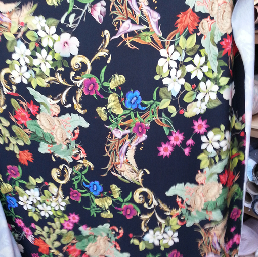 Джерси принт Cavalli